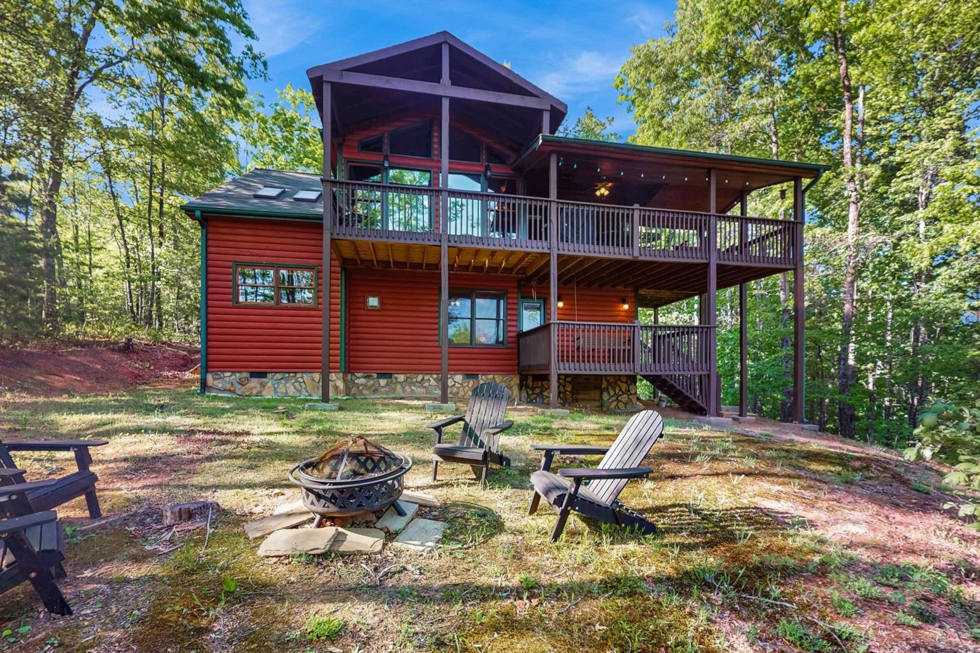 Vila Picabo Blue Ridge Exteriér fotografie